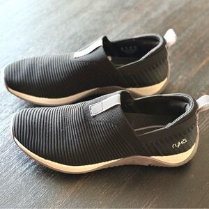 Ryka Black Slip-On Shoes